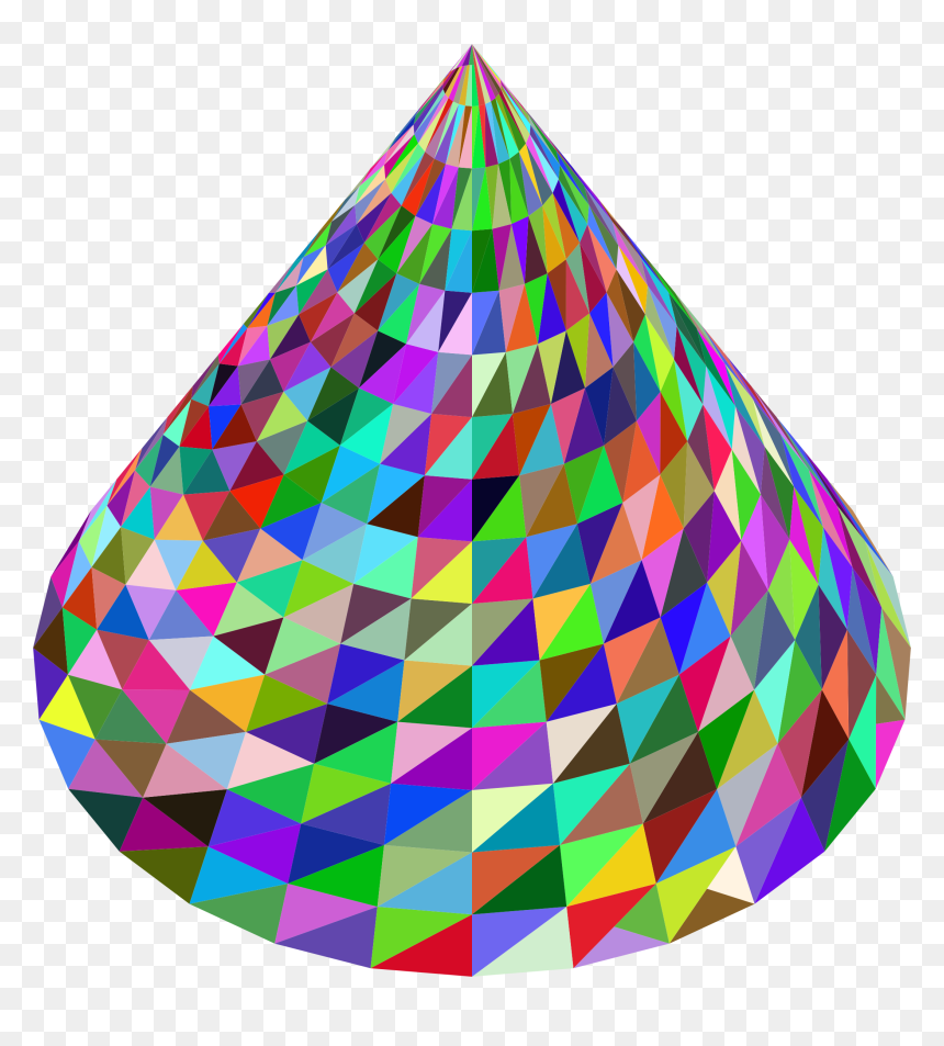 Rec Type - Cone, HD Png Download - 3d triangle png
