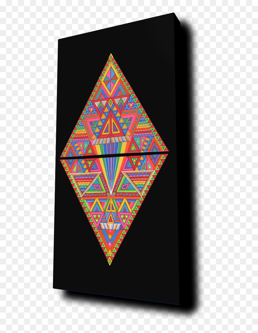 Transparent 3d Diamond Png - Chris Dyer Dmt Diamond, Png Download - 3d triangle png