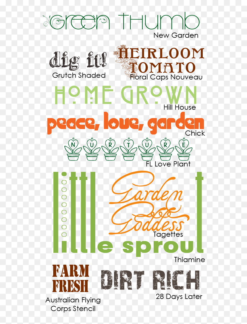 Fonts For Gardening Scrapbook Pages , Png Download - 28 Days Font, Transparent Png - dirt flying png
