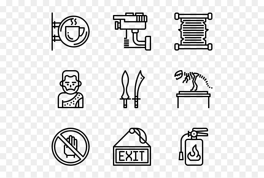 Fathers Day Icon Png, Transparent Png - museum icon png