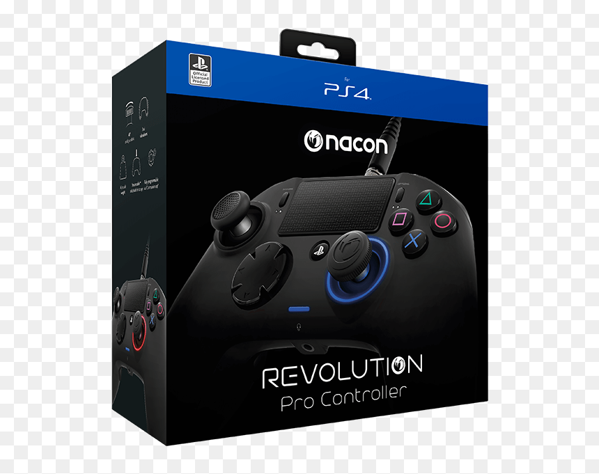 Controle Revolution Pro Nacon, HD Png Download - dualshock 4 png