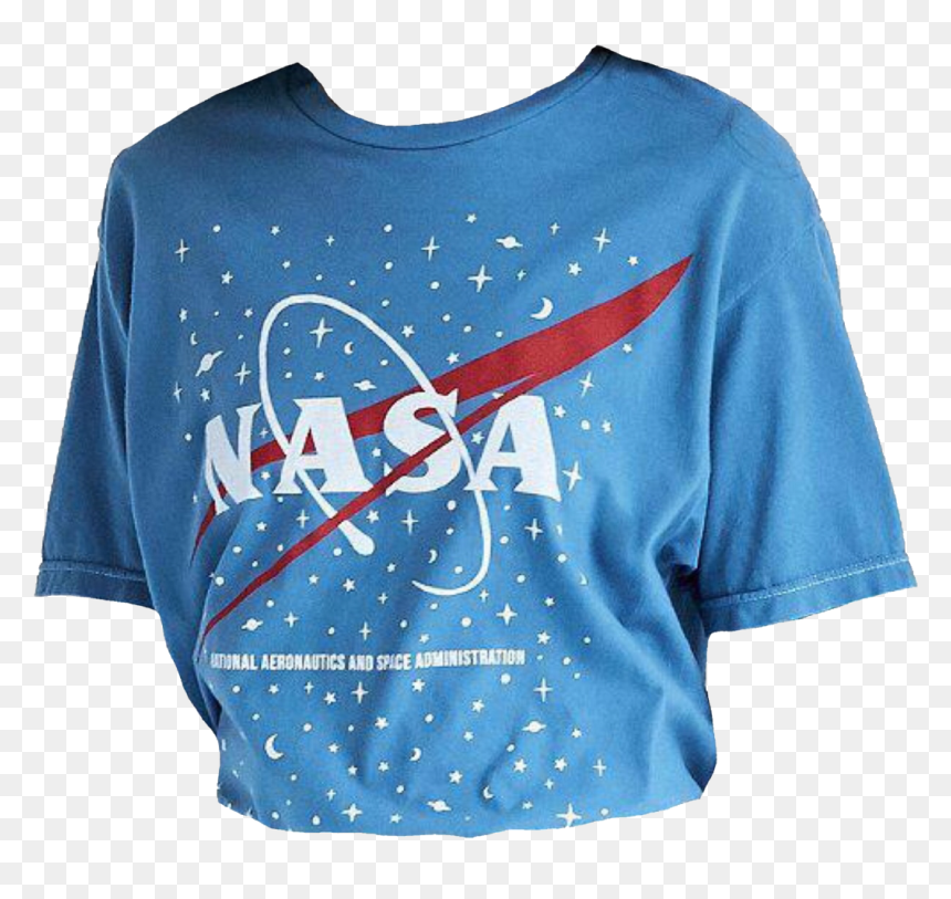 Clothes Shirts Shirt Shirtdesign Nasa Space Nasashirt - Niche Memes Png Blue, Transparent Png - urban outfitters png
