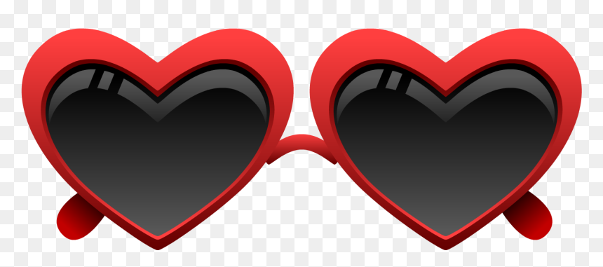 Heart-glasses, HD Png Download - turn down for what glasses png