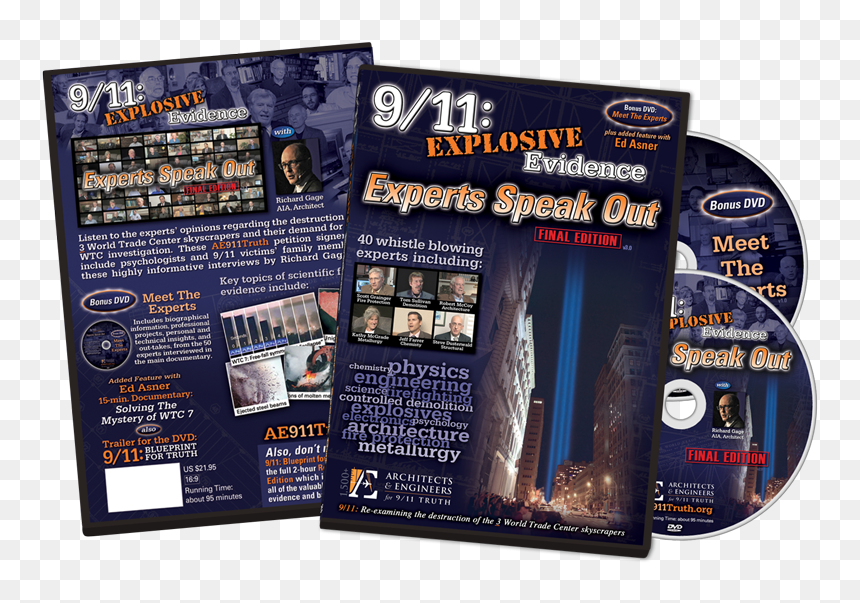 9/11 Experts Speak Out Dvds - 911 Blueprint For Truth, HD Png Download - 9 11 png