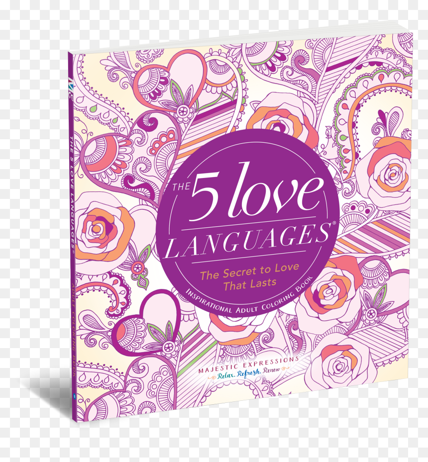 Gary Chapman 5 Love Languages The Secret, HD Png Download - coloring book png