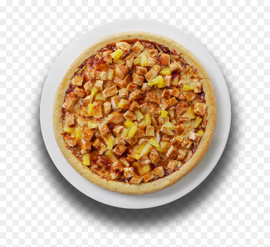 Barbecue Chicken Pizza - Zwiebelkuchen, HD Png Download - pizza pie png
