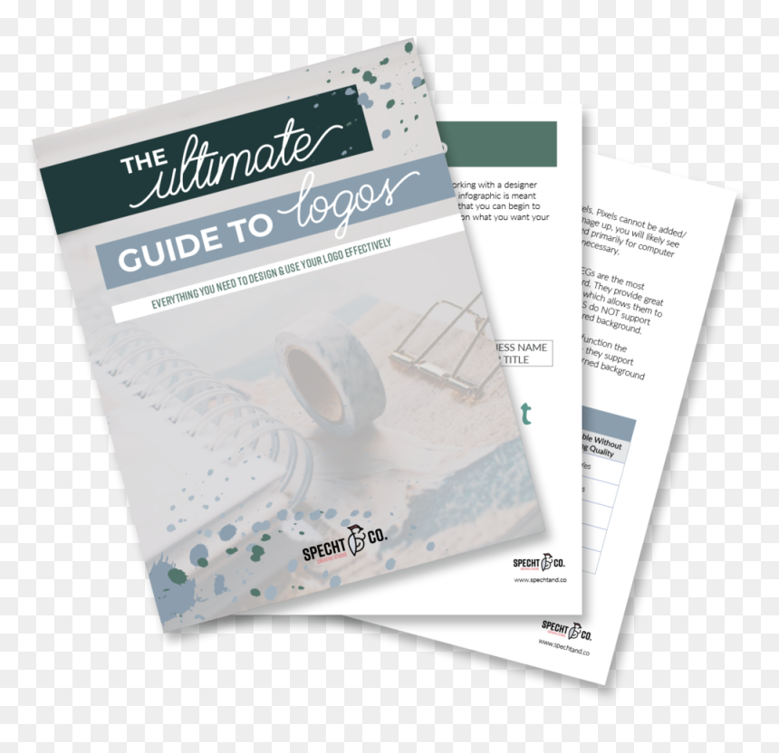 Ultimate Logo Guide Thumbnail - Brochure, HD Png Download - thumbnail background png