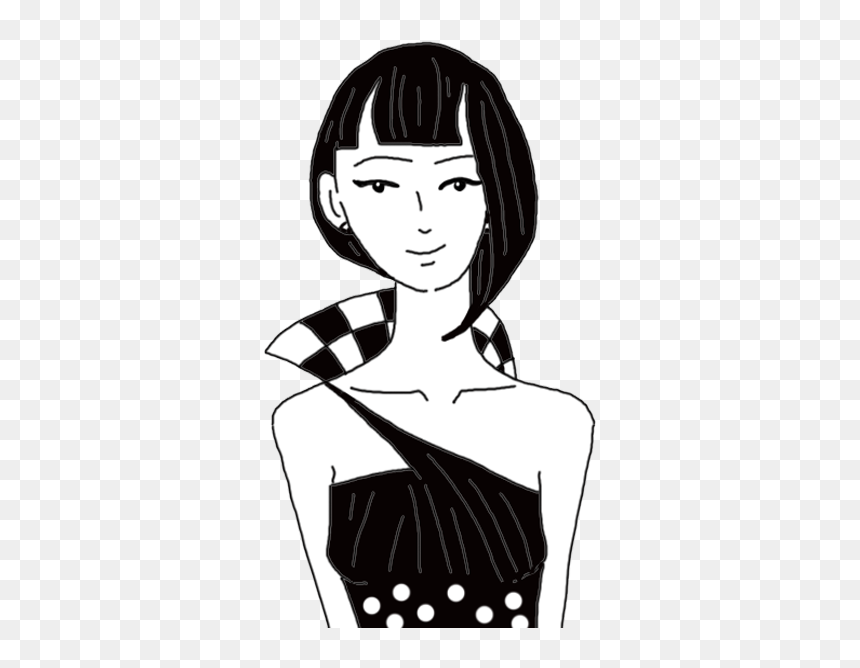 Black And White - Illustration, HD Png Download - dreaming png