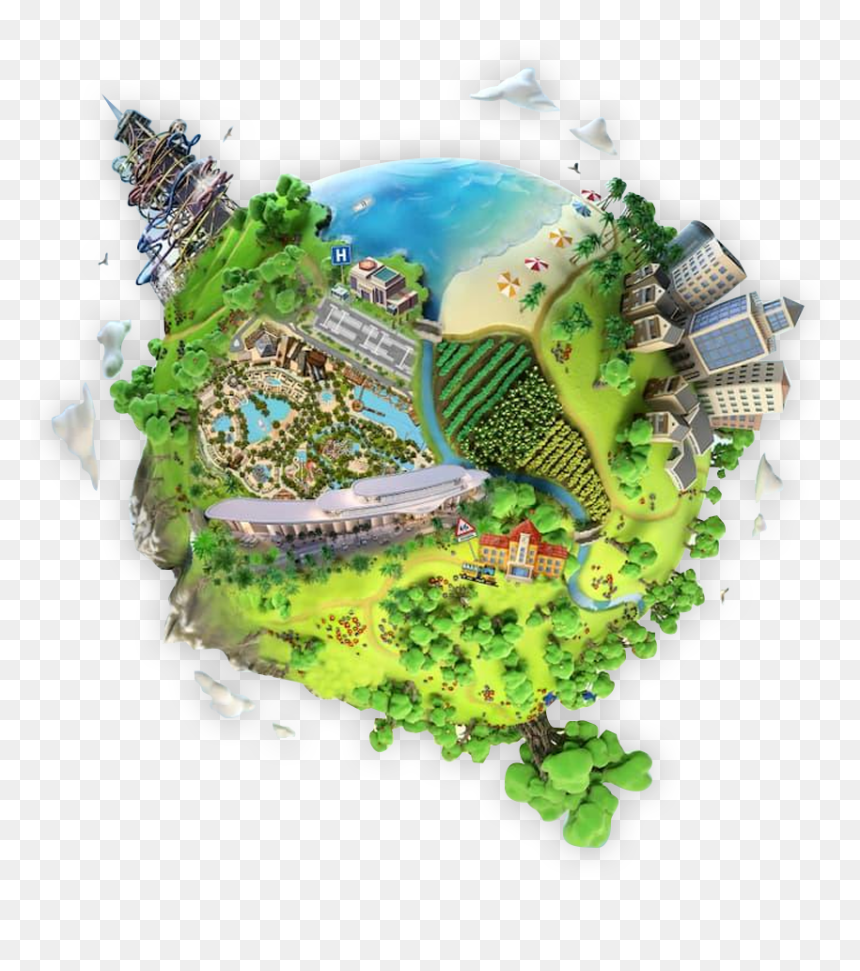 Artificial Island, HD Png Download - puzzle overlay png