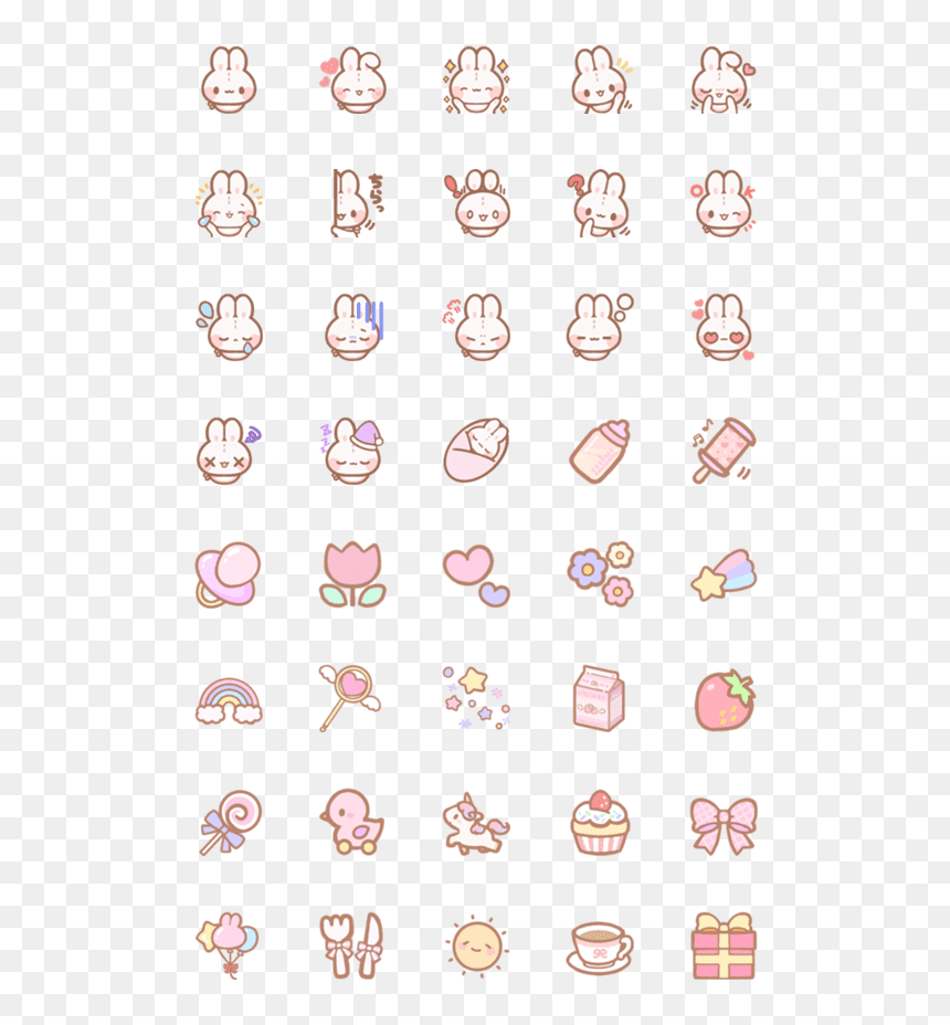 Emoji, HD Png Download - kawaii word png