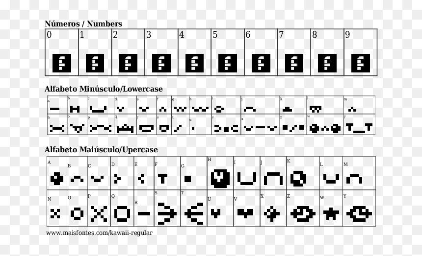 Number, HD Png Download - kawaii word png
