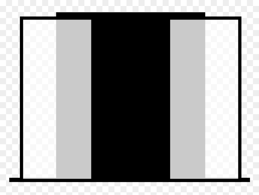 Black-and-white, HD Png Download - door icon png
