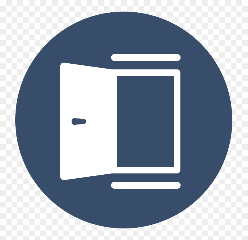 Dsi Hollow Metal Doors Frames Icon - Hollow Metal Door Icon, HD Png Download - door icon png