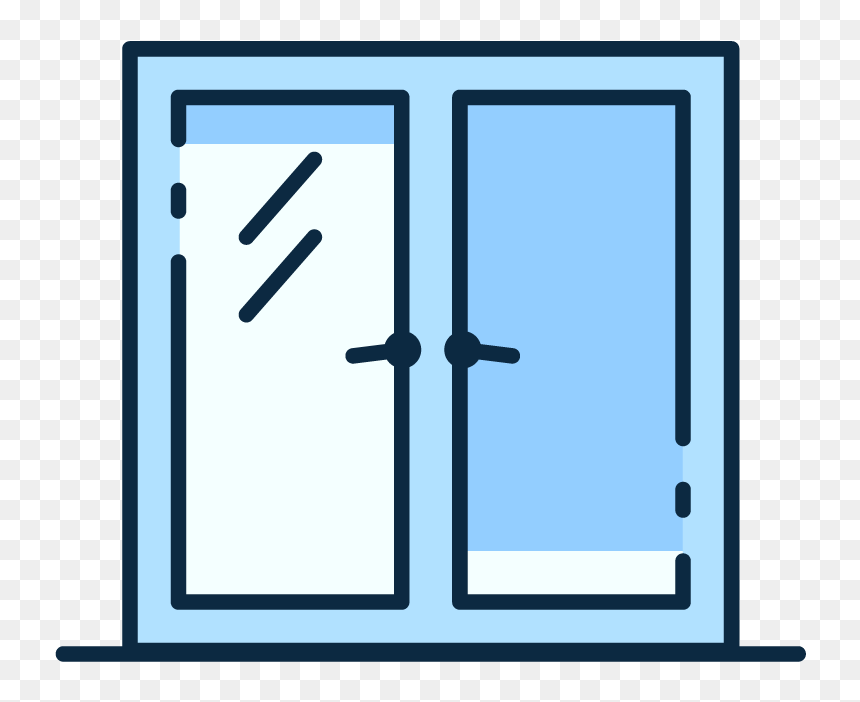 Symbol Fenster, HD Png Download - door icon png