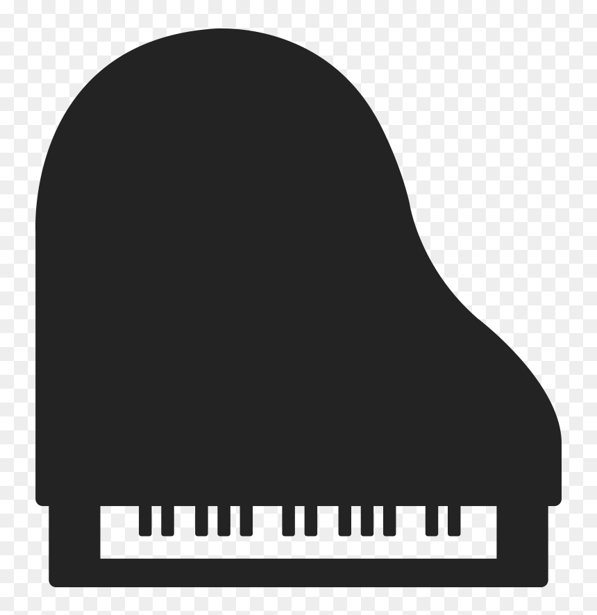 Grand Piano Icon - Cartoon Piano Icon, HD Png Download - piano icon png