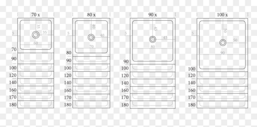 Dimensions Onda - Misure Piatti Doccia, HD Png Download - onda png