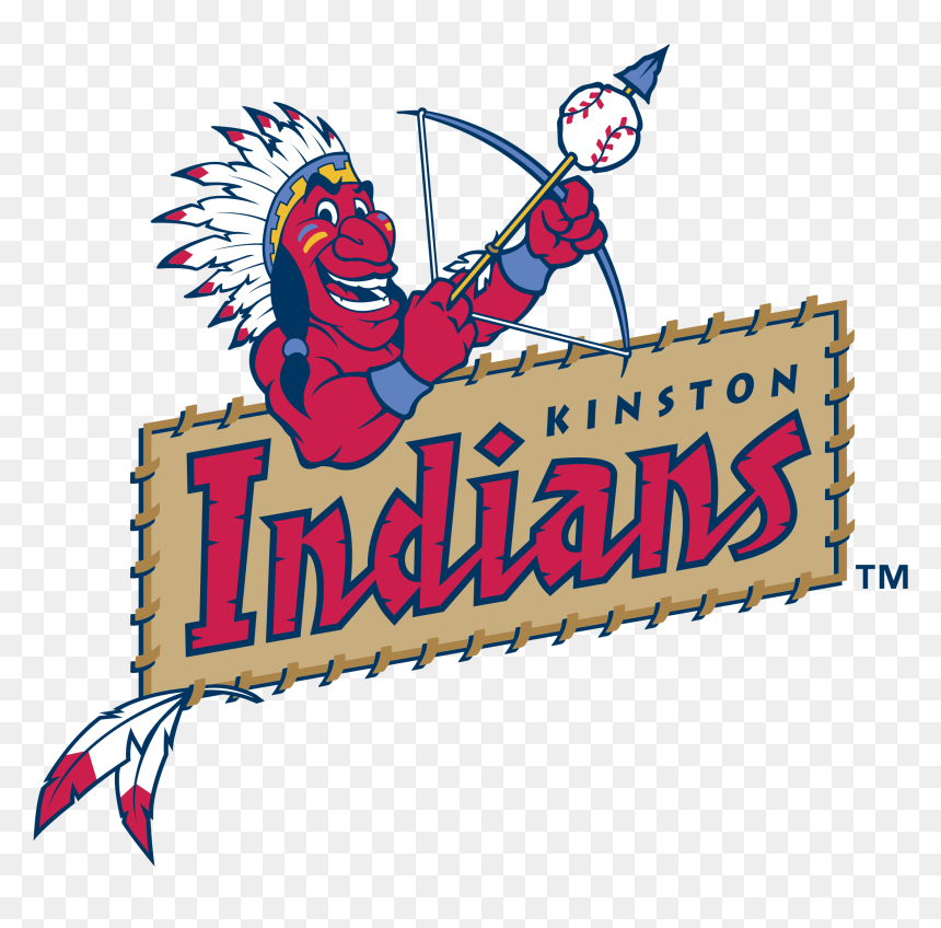 Transparent Png Indians Logo - Kinston Indians, Png Download - indians png