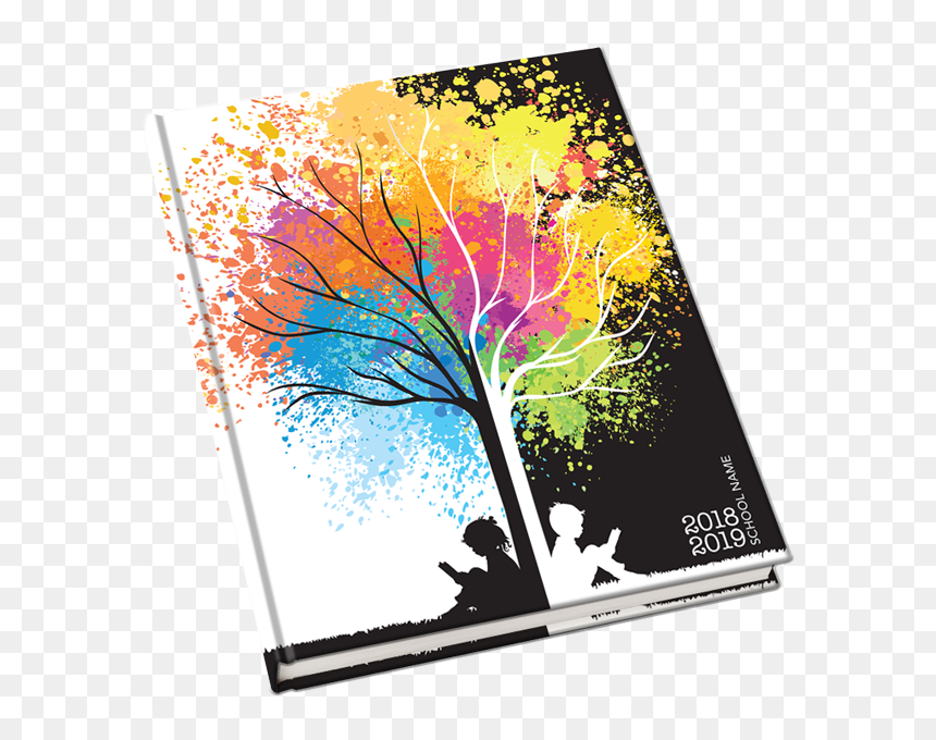 2018-2019 Yearbook Covers - Yearbook Cover Ideas 2019, HD Png Download - yearbook png