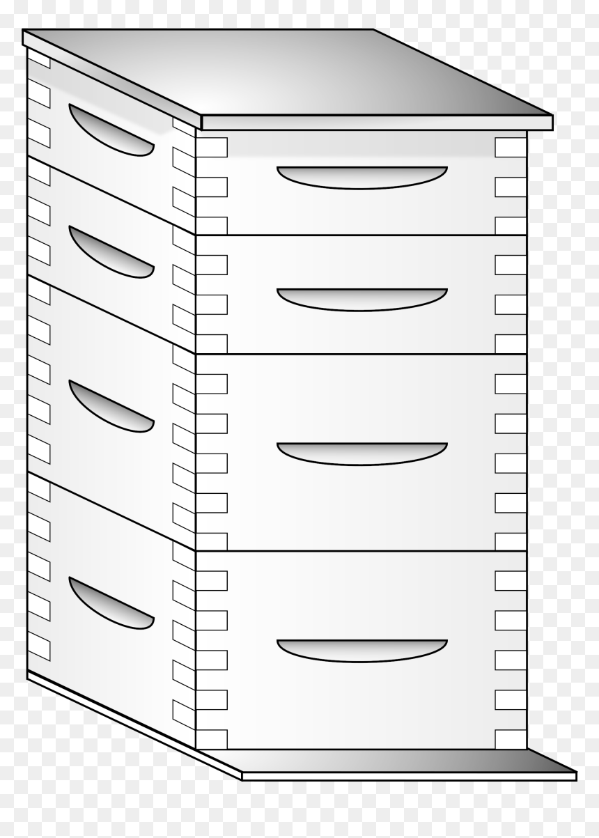 Langstroth Hive Clip Arts - Beehive, HD Png Download - hive png
