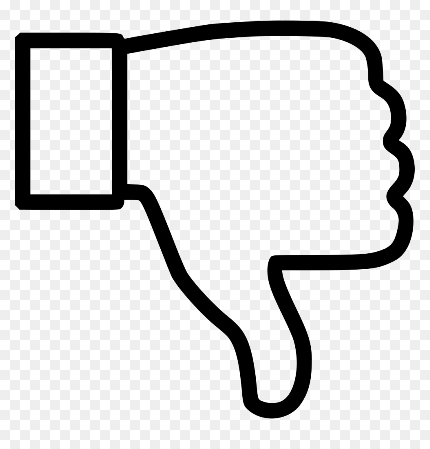 Thumbs Down - Thumbs Down Icon Free, HD Png Download - thumbs down icon png