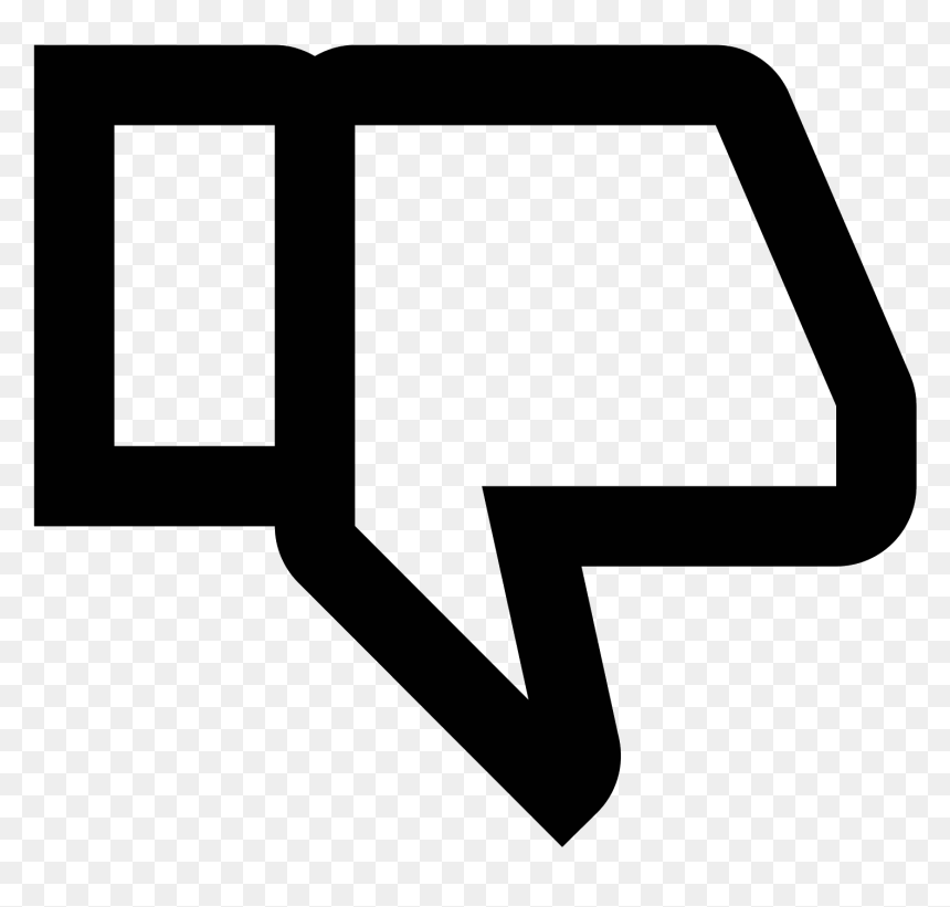 Thumbs Down Icon Clipart , Png Download, Transparent Png - thumbs down icon png
