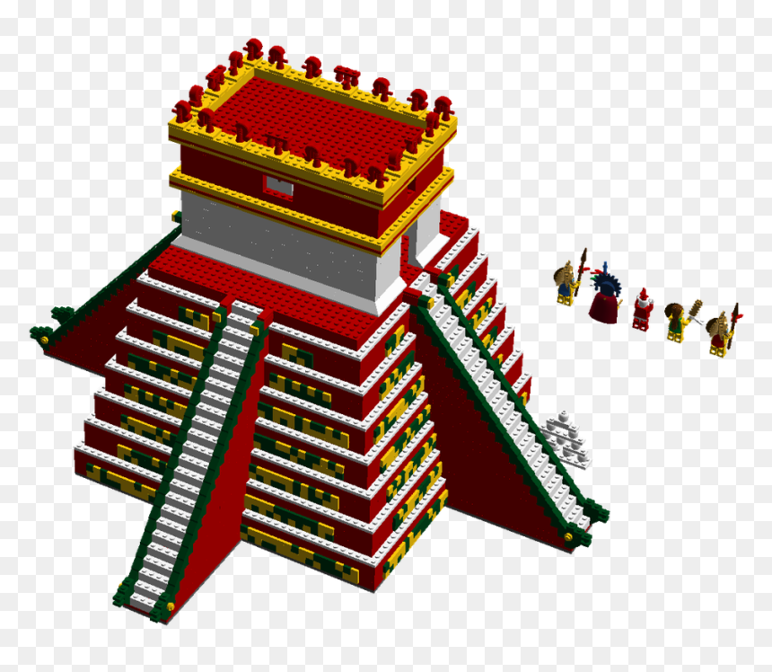 Aztec Pyramid Kukulkan - El Castillo, HD Png Download - chichen itza png