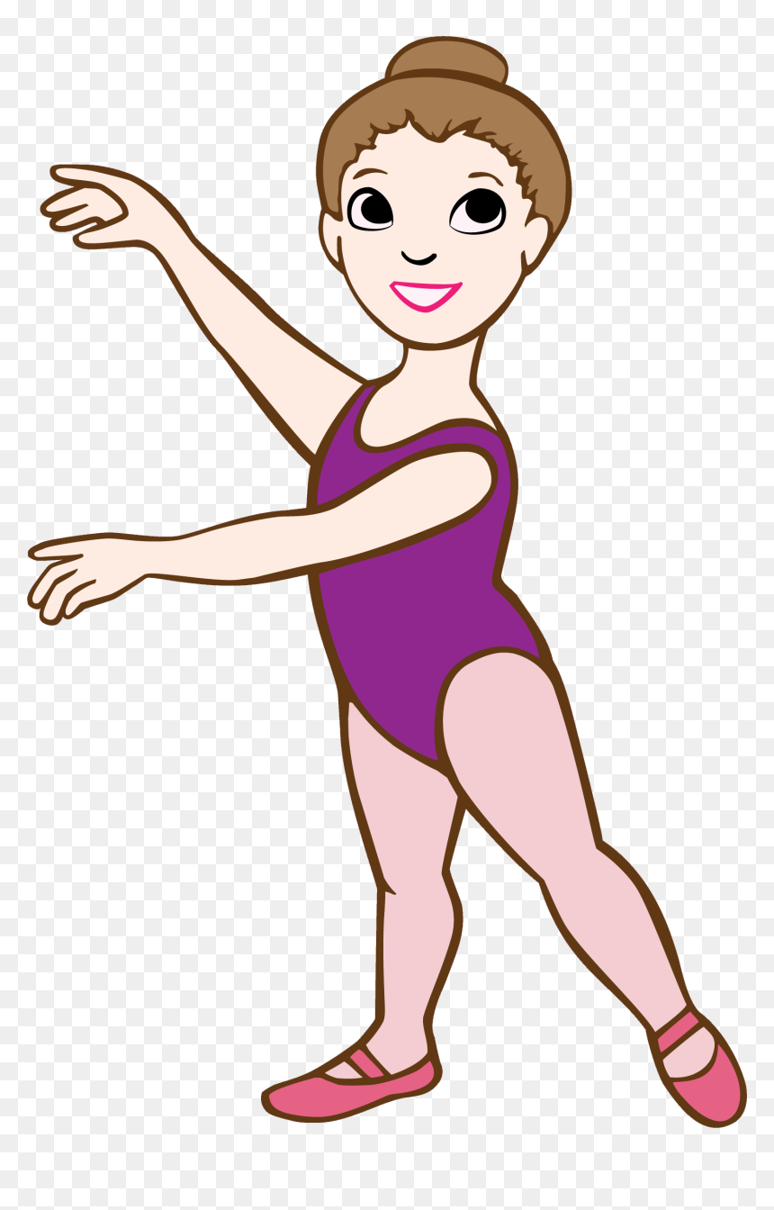 Cartoon, HD Png Download - baby ballerina png