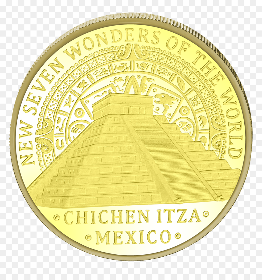 10000 Cfa - 1oz Au - Chichen Itza - Exempt From Vat - Scotty's Drive-in, HD Png Download - chichen itza png