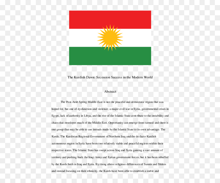 Document, HD Png Download - iraq flag png