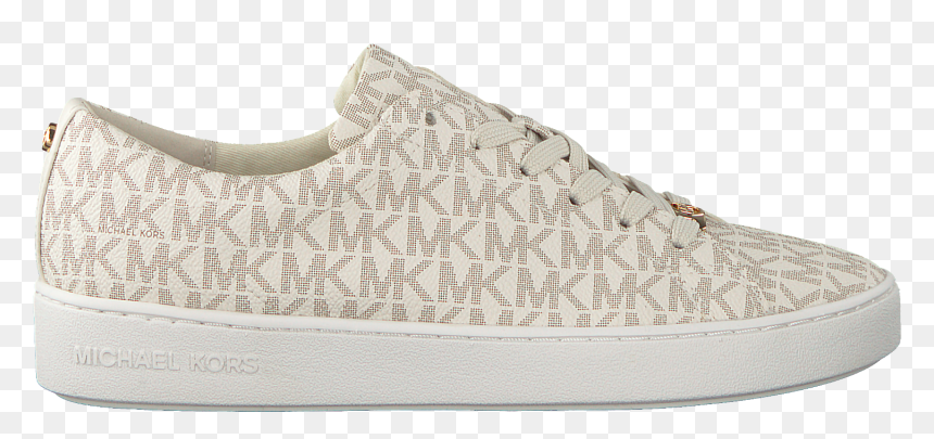 White Michael Kors Sneakers Keaton Lace Up - Michael Kors Sneaker Keaton, HD Png Download - michael kors png