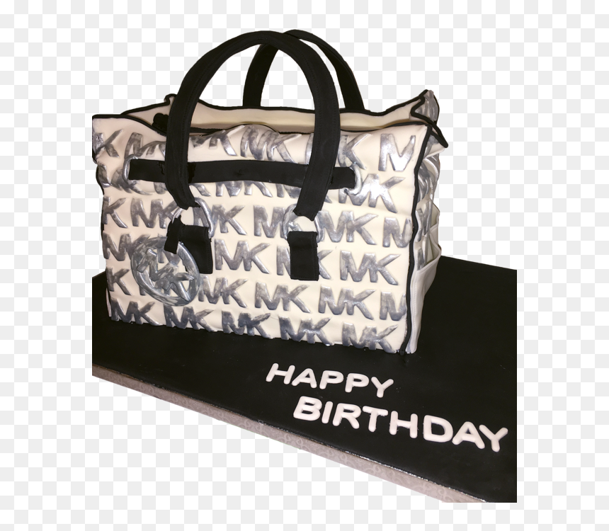 Michael Kors Purse Cake With Hand Painted Details - Happy Birthday Purse Cake, HD Png Download - michael kors png