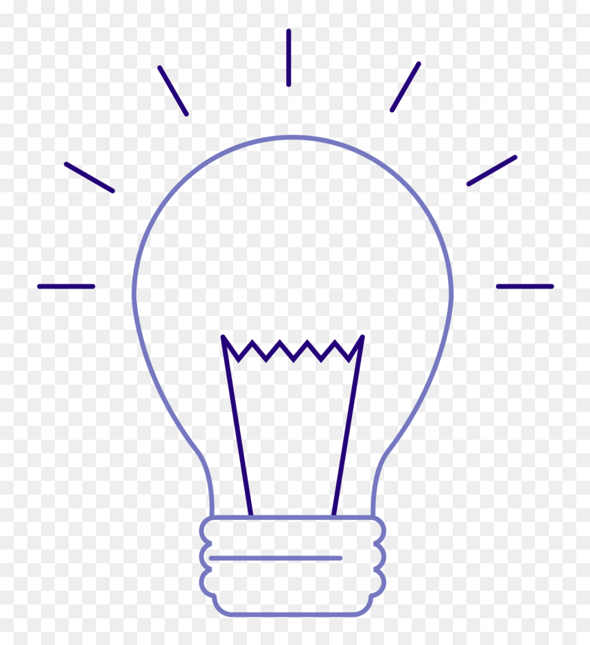 Untold Research Icons-04 - Circle, HD Png Download - bulb icon png