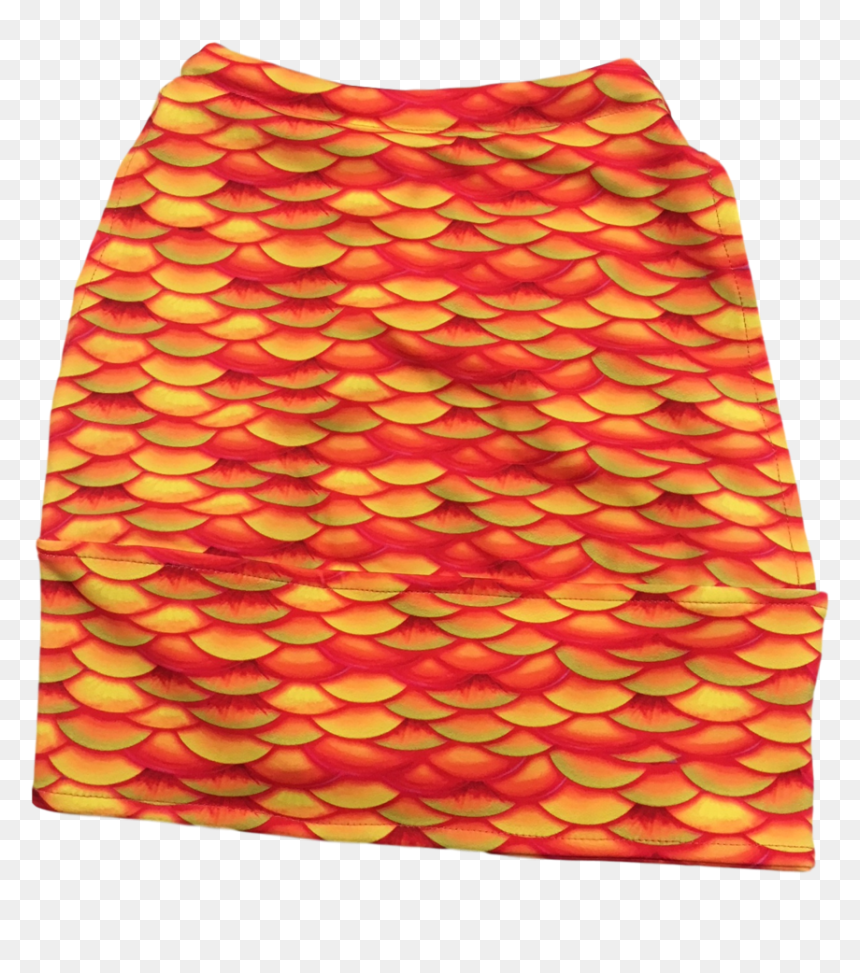 Sea Coral Sunrise Mermaid Swim Top , Png Download - Miniskirt, Transparent Png - sea coral png