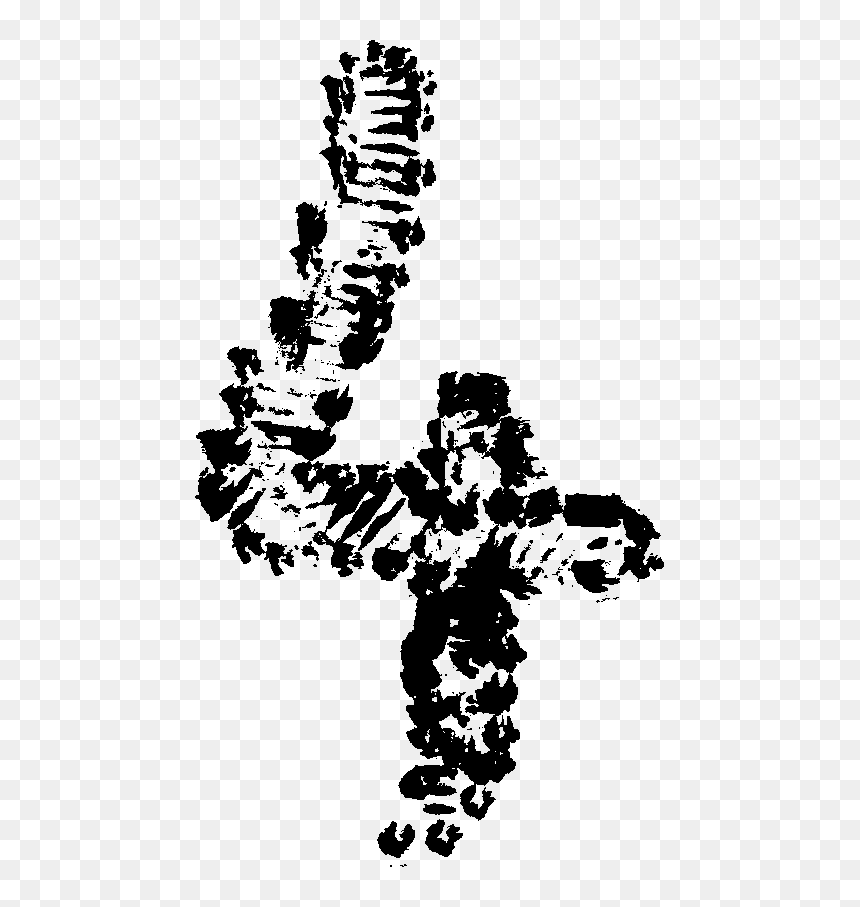 Ink Number Four Png, Transparent Png - four png