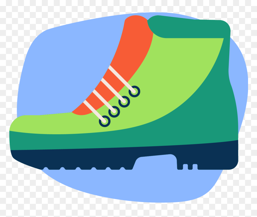 Hiking Boot Clipart , Png Download, Transparent Png - hiking boots png