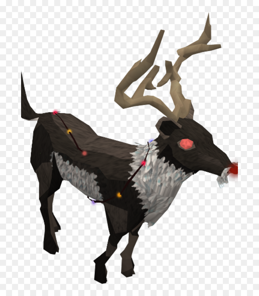 Turkey Drumstick - Reindeer, HD Png Download - reindeer nose png