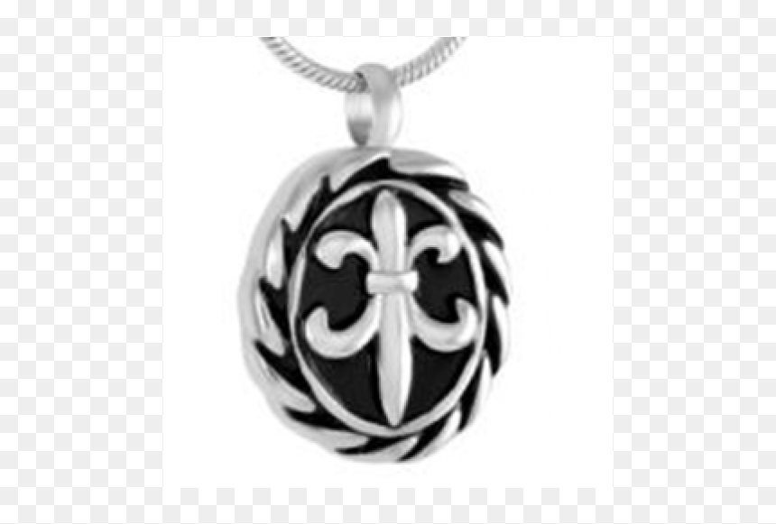 Locket, HD Png Download - white fleur de lis png
