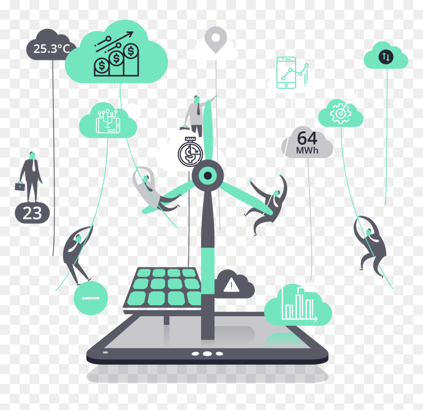 Book A Demo - Cartoon, HD Png Download - renewable energy png