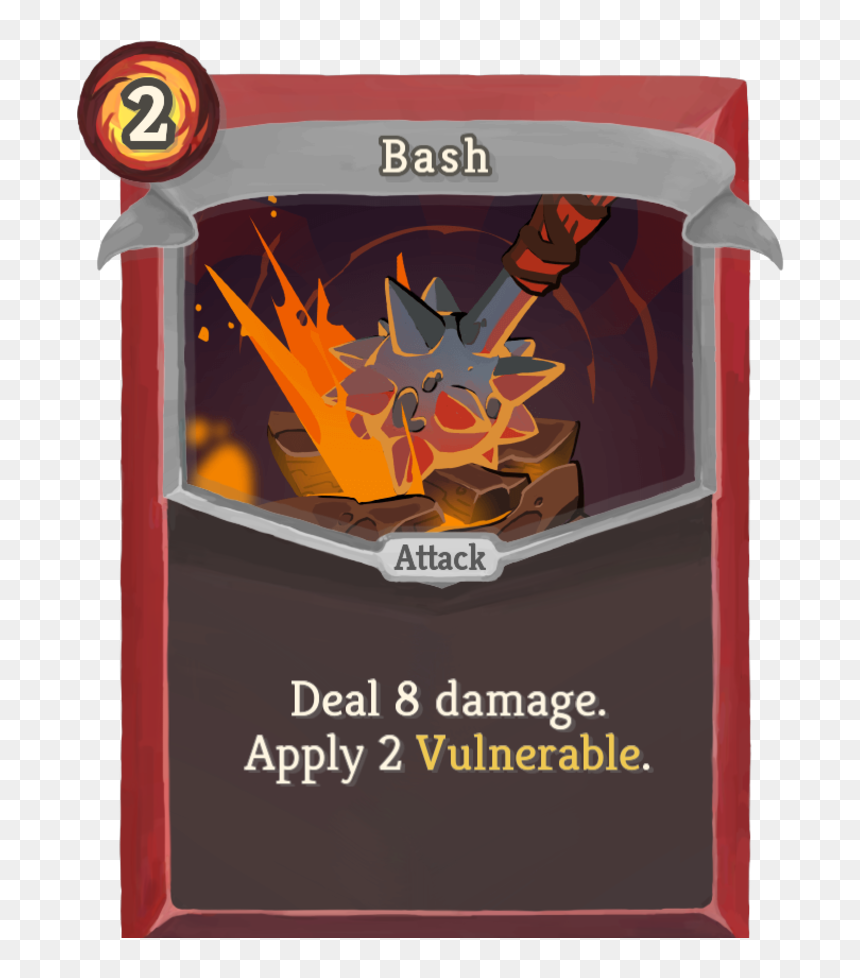 Slay The Spire Wiki - Bash Slay The Spire, HD Png Download - bash png