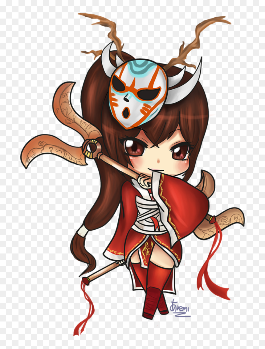Blood Moon Akali - Akali Moon Blood Chibi, HD Png Download - akali png