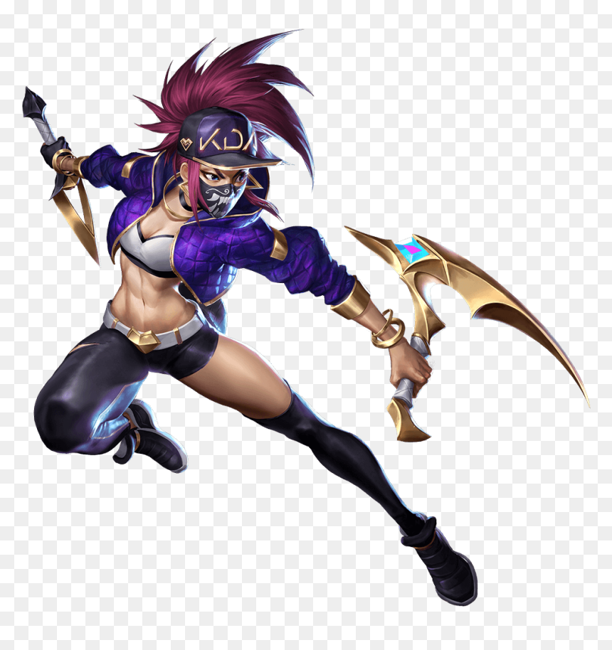 League Of Legends, HD Png Download - akali png