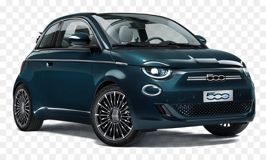 Fiat 500 La Prima, HD Png Download - tesla car png