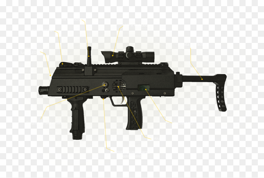 Armas Laser Tag - Firearm, HD Png Download - laser tag png