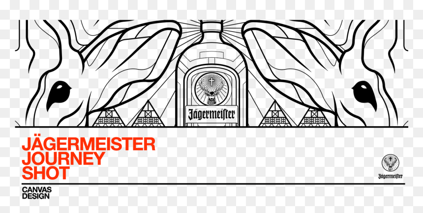 Illustration, HD Png Download - jagermeister logo png