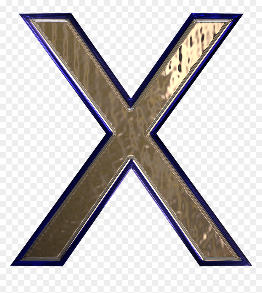Cross, HD Png Download - alphabet letters png