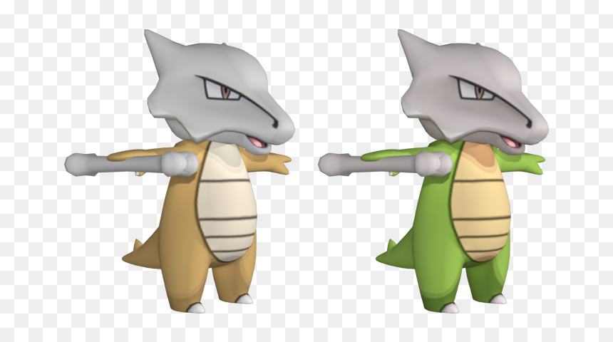 Download Zip Archive - Pokemon Marowak 3d Model, HD Png Download - marowak png