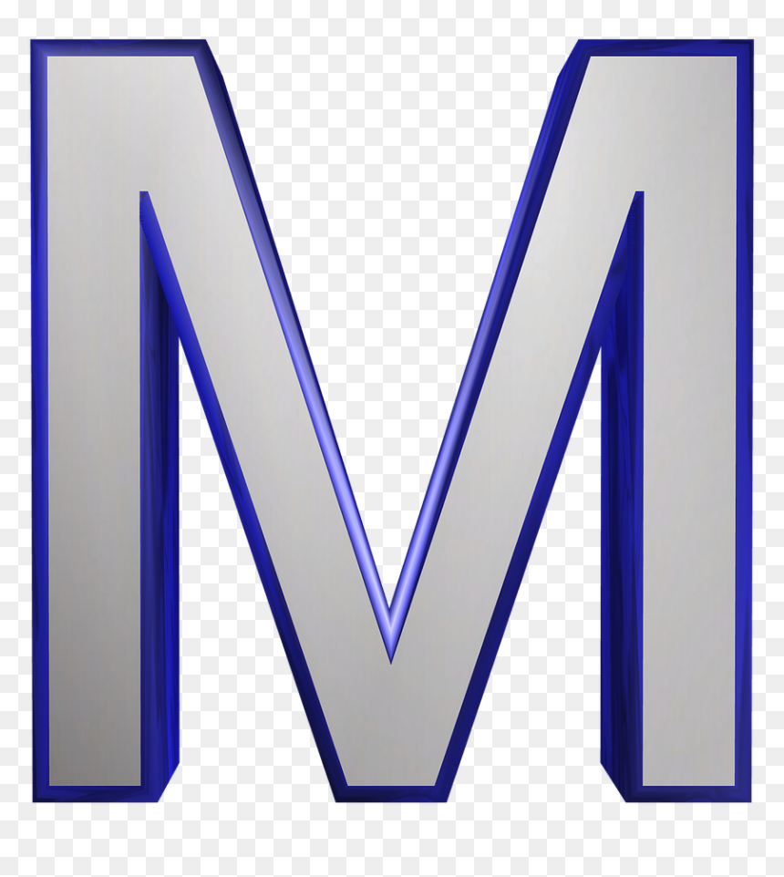 Majorelle Blue, HD Png Download - alphabet letters png
