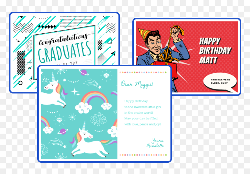 Inspiring Templates - Cartoon, HD Png Download - greeting card png