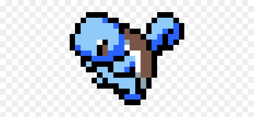 Squirtle Pixel Art, HD Png Download - spearow png