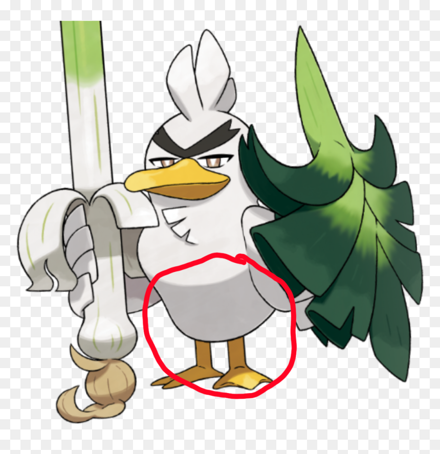 Farfetch D Sirfetch D, HD Png Download - spearow png